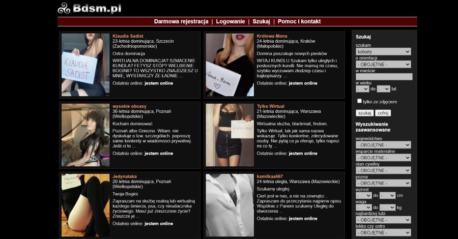 bdsm.pl randki bdsm