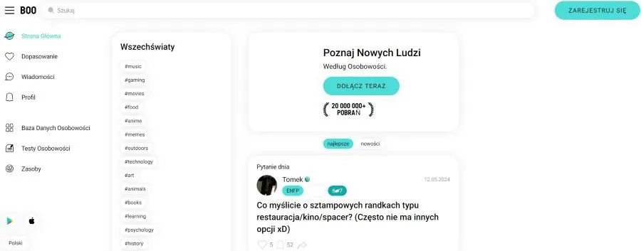 badoo alternatywy