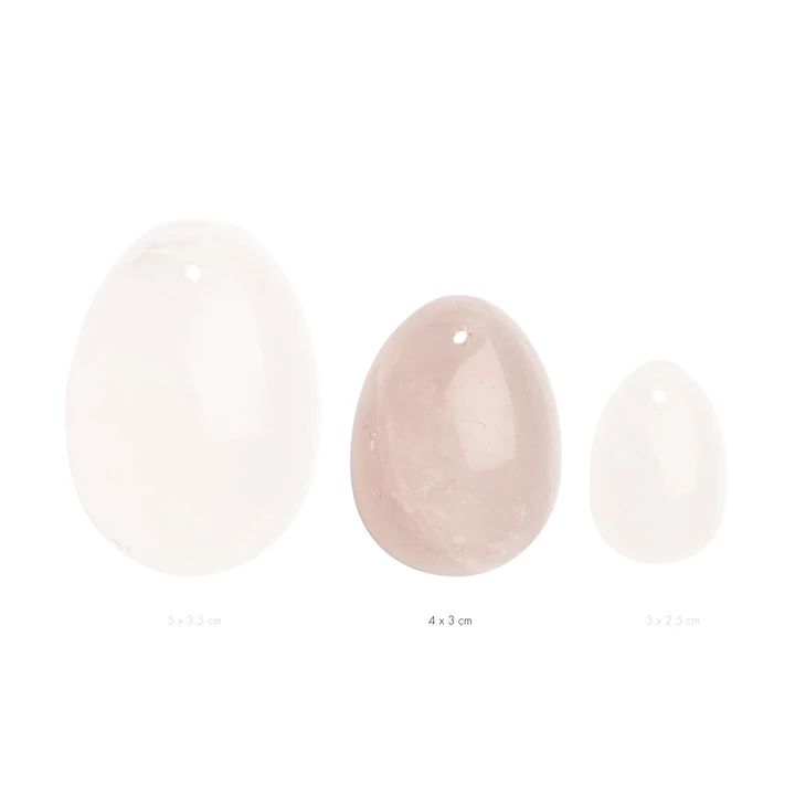 Yoni Egg - Rozmiar M-Kwarc 