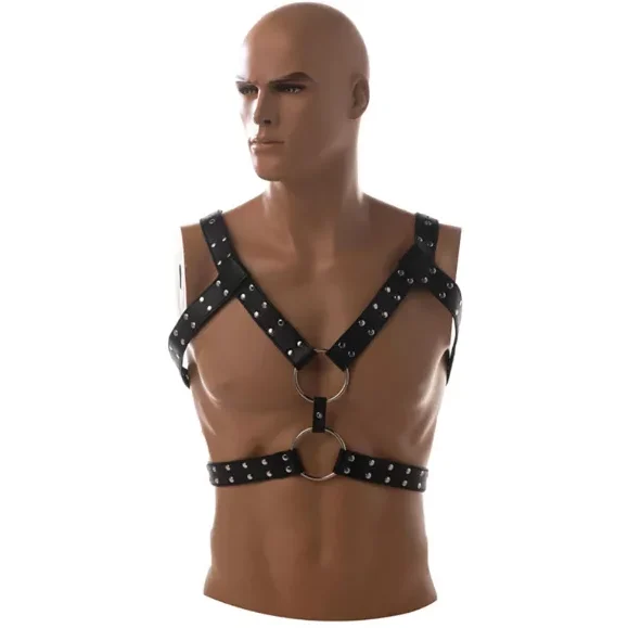 harness meski skorzany