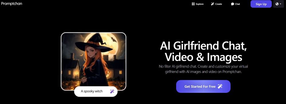 promptchan ai girlfriend generator